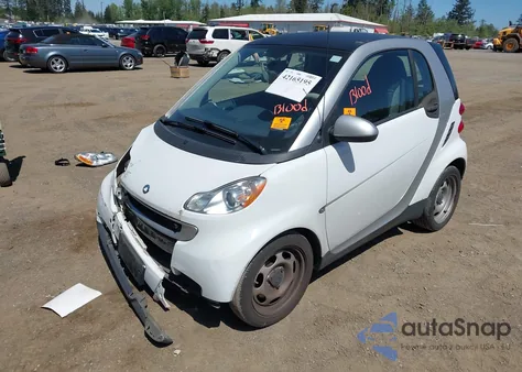2012 Smart Fortwo Passion/Pure from USA, damaged, VIN WMEEJ3BAXCK563660